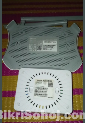 TP-Link 2-Antenna Wireless Router +DBC ONU